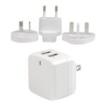 0065030860673 | P/N: USB2PACWH | Cod. Artículo: DSP0000039460 Cargador pared startech usb2pacwh 17w 2x usb tipo a blanco
