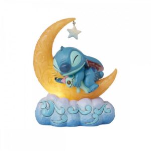 028399427673 | P/N: 6016334 | Cod. Artículo: MGS0000029861 Figura luminosa enesco disney stitch y scrump en la luna