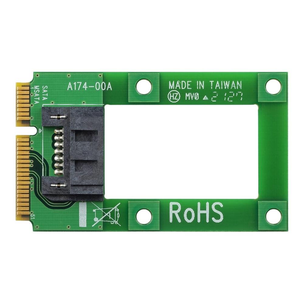 065030854825 | P/N: MSAT2SAT3 | Cod. Artículo: DSP0000039201 Adaptador msata a sata startech para hdd - ssd sata 6gb - s