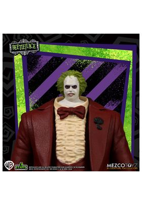 Figura mezco toyz beetlejuice 5 points beetlejuice red tux 9.5cm - Imagen 3