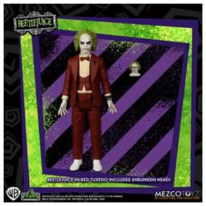 0696198180343 | P/N: SDD18034 | Cod. Artículo: DSP0000038894 Figura mezco toyz beetlejuice 5 points beetlejuice red tux 9.5cm