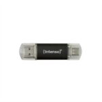 4034303031290 | P/N: 3539491 | Cod. Artículo: DSP0000023887 Memoria usb 3.2 intenso 128gb twist line a+c
