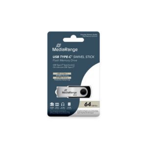 4260664879473 PENDRIVE 64GB USB 3.2 MEDIARANGE MR1953 A0056171 Mediarange Almacenamiento MR1953