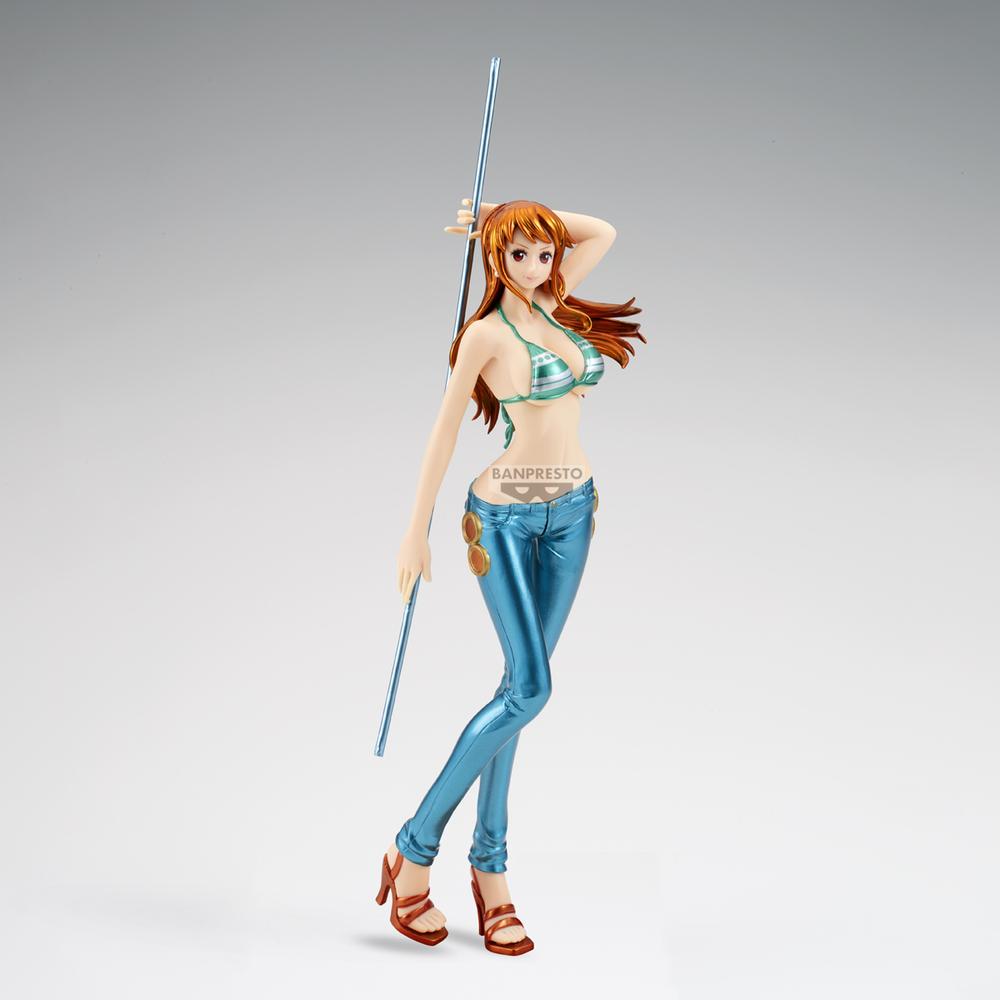 Figura banpresto one piece glitter & glamours nami special color ver.a - Imagen 2