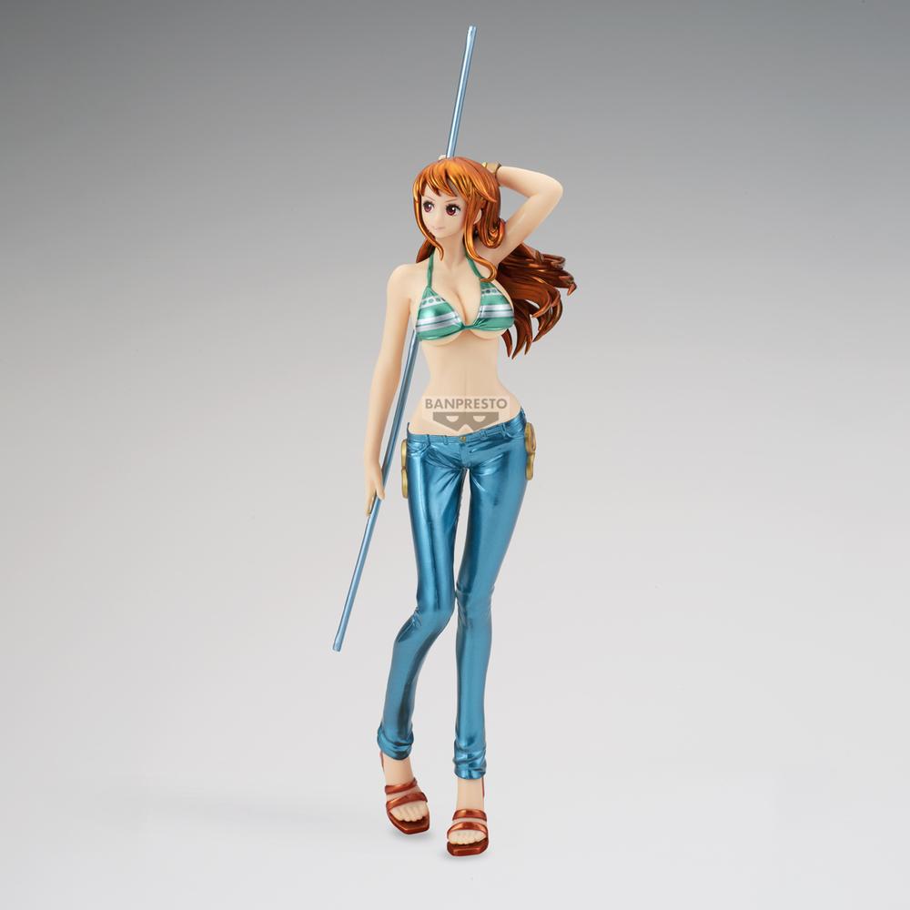 Figura banpresto one piece glitter & glamours nami special color ver.a - Imagen 4
