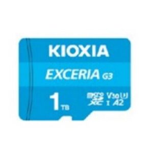 4582761160750 | P/N: LMEX3L001TG2 | Cod. Artículo: DSP0000037627 Tarjeta memoria micro sd kioxia 1tb exceria g3