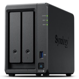4711174726035 | P/N: DS725+ | Cod. Artículo: DSP0000033728 Servidor nas synology disk station ds725+ 4gb 2 bahias gigabit ethernet