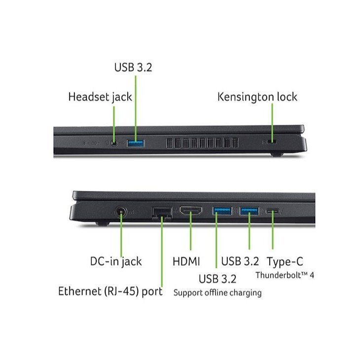 Portatil acer nitro v 15 anv15 - 52 - 92hw i9 13900h - 16gb - ssd 512gb - rtx 5060 8gb - 15.6 pulgadas fhd - freedos - Imagen 5