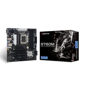 4712960687257 | P/N: B760MXC PRO | Cod. Artículo: DSP0000033753 Placa base biostar b760mxc pro matx -  4xddr5 -  8x sata3 lga 1700