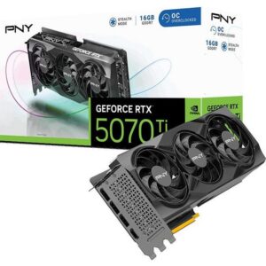 4718006457334 | P/N: VCG5070T16TFXPB1-O | Cod. Artículo: DSP0000031507 Tarjeta grafica pny rtx 5070 ti oc 16gb gddr7