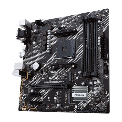 Placa base asus amd prime b550m - k m - atx - 4x ddr4 - 4x sata 6gb - s - 6x usb 3.2 90mb14v0 - m0eay0 - Imagen 3