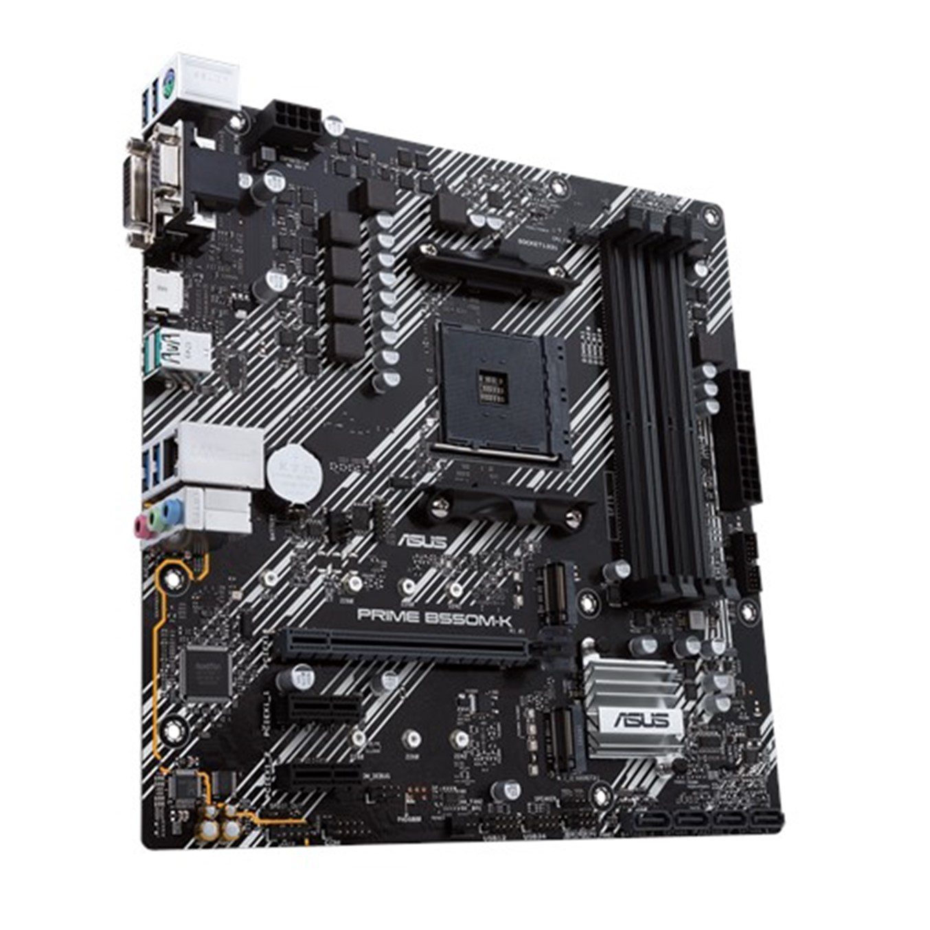 Placa base asus amd prime b550m - k m - atx - 4x ddr4 - 4x sata 6gb - s - 6x usb 3.2 90mb14v0 - m0eay0 - Imagen 4