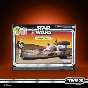 5010996307705 | P/N: G06735L0 | Cod. Artículo: MGS0000027074 Figura hasbro star wars landspeeder & luke skywalker (tatooine)