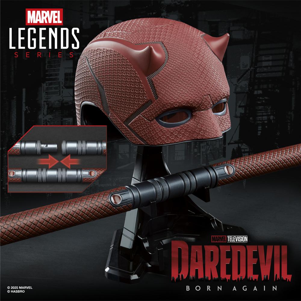 5010996325587 | P/N: G15985L0 | Cod. Artículo: MGS0000029886 Máscara premium role play hasbro marvel legends series daredevil born again