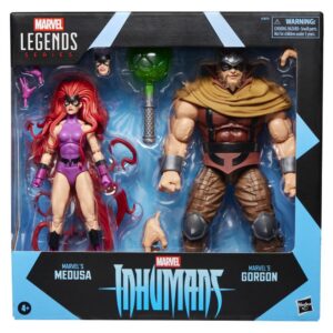 5010996328366 | P/N: G18705L0 | Cod. Artículo: MGS0000030532 Pack 2 figuras hasbro marvel legends series inhumans marvel's medusa & marvel's gorgon