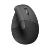 5099206099784 | P/N: 910-006473 | Cod. Artículo: MGS0000010518 Mouse raton vertical logitech lift 6 botones 4000 dpi wireless inalambrico grafito