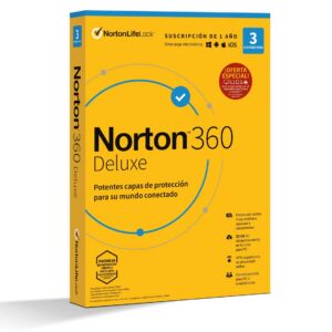 5397231022068 | P/N: 21436048 | Cod. Artículo: MGS0000014171 Antivirus norton deluxe 25gb español 1 usuario 3 dispositivos 1 año en caja rsp mm gum