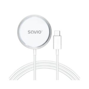 5901986049548 CARGADOR QI SAVIO 15W LA-11 LA-11 A0058212 savio Accesorios Telefonía LA-11