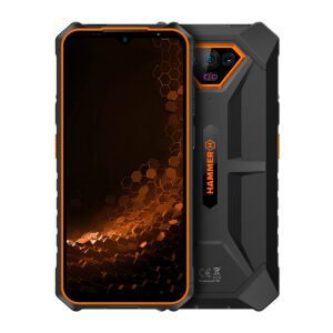 5902983626305 | P/N: TEL000847 | Cod. Artículo: DSP0000023574 Telefono movil smartphone rugerizado hammer iron v 6gb + 6gb + 64gb naranja