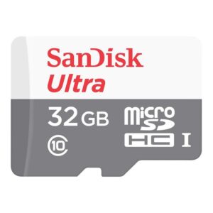 619659184384 | P/N: SDSQUNR-032G-GN3MN | Cod. Artículo: DSP0000037807 Tarjeta memoria micro secure digital sdhc sandisk ultra - 32gb - clase 10