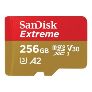 619659188504 | P/N: SDSQXAV-256G-GN6MA | Cod. Artículo: DSP0000032952 Tarjeta memoria micro secure digital 256gb sandisk extreme clase 10 uhs - i u3 + adaptador