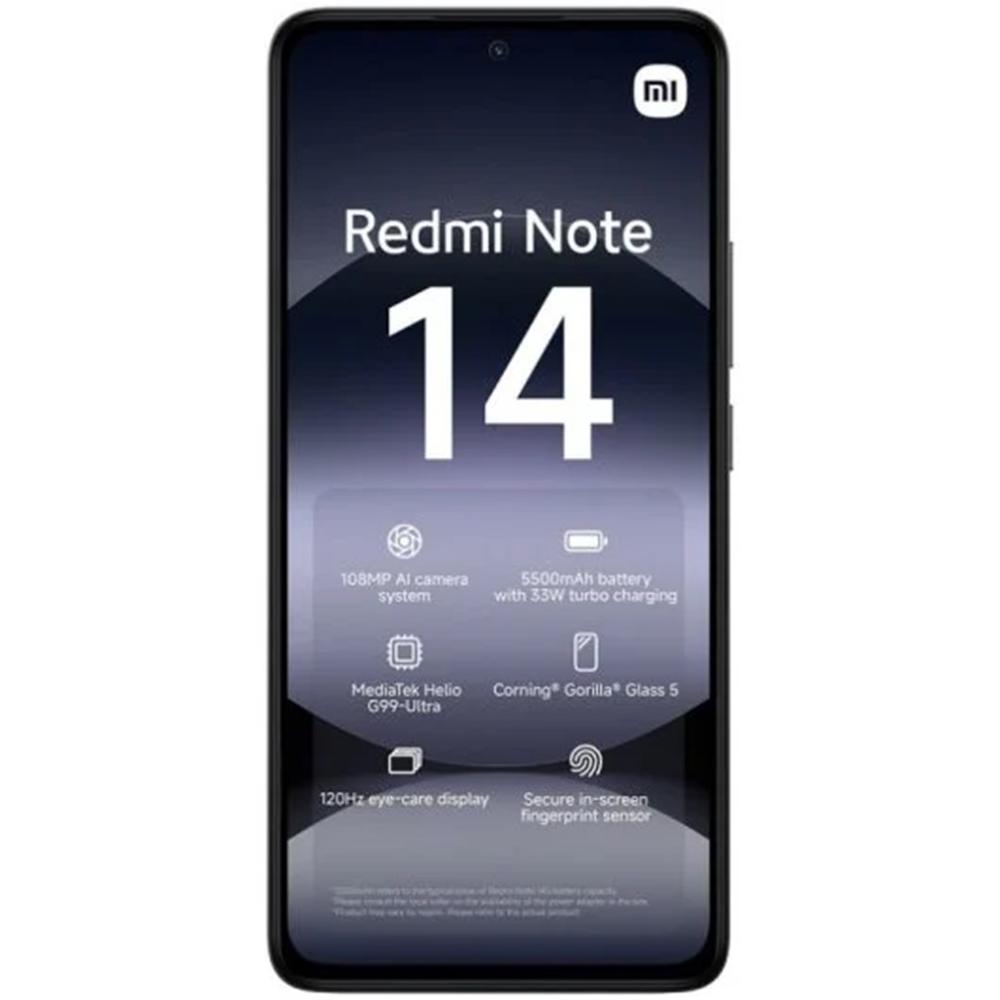 Movil xiaomi redmi note 14 8 - 256gb negro - Imagen 2