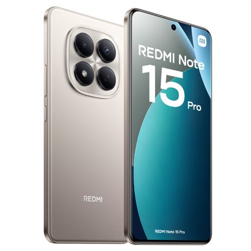 Movil xiaomi redmi note 15 pro 8gb 256gb 6.77 pulgadas titanio - Imagen 4