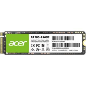 6955914613799 | P/N: BL.9BWWA.118 | Cod. Artículo: DSP0000029000 Disco duro interno ssd acer fa100 256gb m.2 pcie