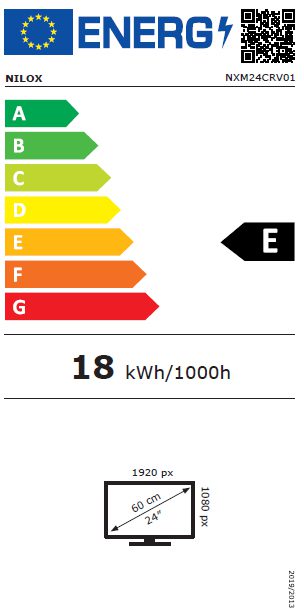 Monitor curvo gaming nilox nxm24crv01 23.8 pulgadas fhd 165hz - Imagen 3