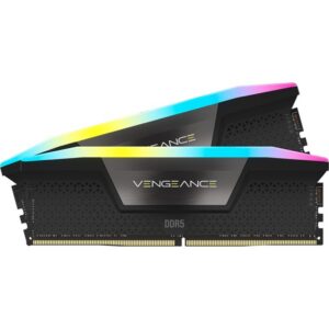840006600107 | P/N: CMH32GX5M2B6000Z30K | Cod. Artículo: MGS0000019464 Memoria ram ddr5 32gb kit 2x16 corsair vengeance rgb 6000 mhz cl36 optimizado amd