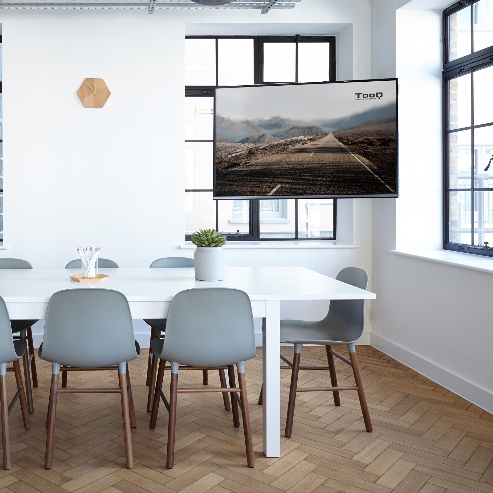 Soporte de pared tooq para pantallas 32 pulgadas - 70 pulgadas inclinable - Imagen 3