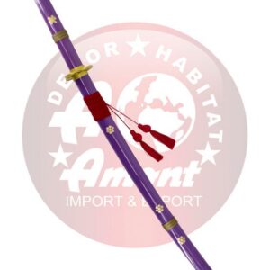 8434518011029 | P/N:  | Cod. Artículo: MGS0000030718 Katana de acero decorativa amont one piece enma de roronoa zoro 103cm