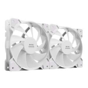 8435693102786 | P/N: MFPROX2W | Cod. Artículo: DSP0000014778 Ventilador caja mars gaming mfprox2 2 x 120mm blanco