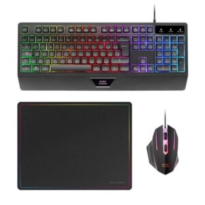 8435693105770 | P/N: MCP124ES | Cod. Artículo: DSP0000037506 Teclado + raton mars gaming mcp124es rgb negro