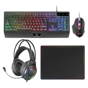 8435693108382 | P/N: MCP124PROES | Cod. Artículo: DSP0000030714 Kit mars gaming teclado + raton + alfombrilla + auricular