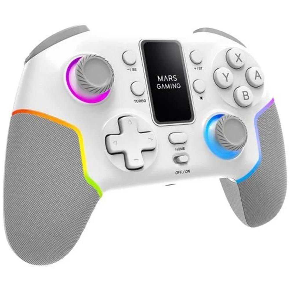 Gamepad mars gaming mgpv3w inalambrico blanco - Imagen 2