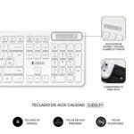 8436586742560 | P/N: SUBKBC-CSSW11 | Cod. Artículo: DSP0000021701 Teclado + raton subblim subkbc - cssw11 inalambrico