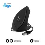 8436586743031 | P/N: SUBMO-EDGVU01 | Cod. Artículo: DSP0000025483 Raton subblim glide vertical ergo negro