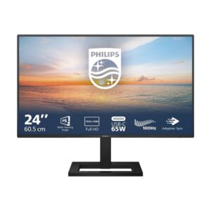 8712581804268 | P/N: 24E1N1300AE/00 | Cod. Artículo: DSP0000039098 Monitor led 24 pulgadas philips 24e1n1300ae - 00 ips -  fhd -  hdmi -  100hz -  1ms -  vesa 100x100