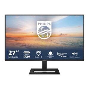 8712581804442 | P/N: 27E1N1600AE/00 | Cod. Artículo: DSP0000027978 Monitor philips 27e1n1600ae 27 pulgadas qhd 100hz