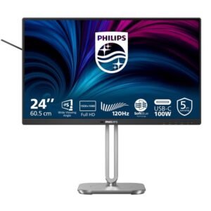 8721038003901 | P/N: 24B2U4301/00 | Cod. Artículo: DSP0000039084 Monitor led 24 pulgadas philips 24b2u4301 - 00 ips - fhd - dp - hdmi - 120hz - 4ms - vesa 100x100