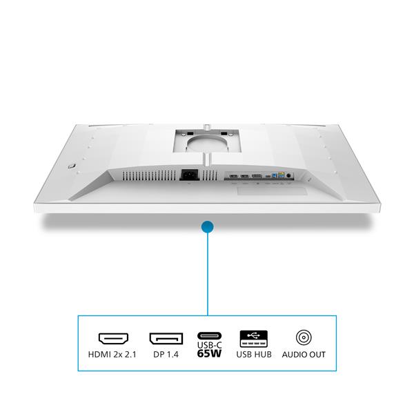 Monitor led gaming 27 pulgadas philips 27m2n5901a - 00 fast ips - 4k uhd - dp - hdmi - 320hz - 1ms - vesa 100x100 - Imagen 3