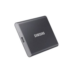 Disco duro externo ssd samsung 2tb pssd t7 nvme externo gris usb tipo c