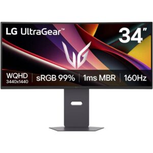 8806096483992 | P/N: 34G600A-B | Cod. Artículo: MGS0000029945 Monitor curvo gaming lg 34g600a - b 34 pulgadas wqhd 160hz