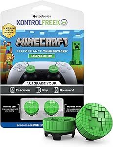 ACCESORIO GAMEPAD KONTROLFREEK BY STEELSERIES Minecraft Creeper PS5 Kit 2200-PS5 5707119064408 | P/N: 2200-PS5 | Ref. Artículo: 1404957
