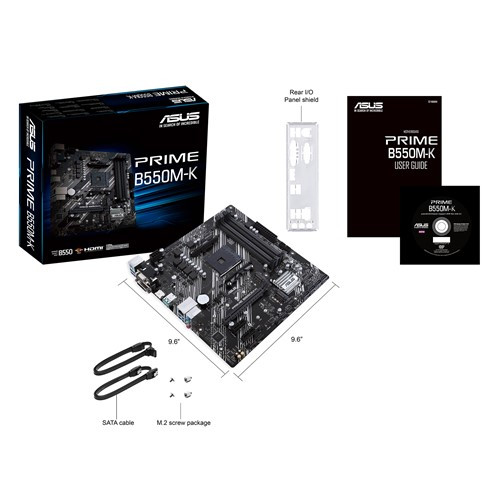ASUS PRIME B550M-K AMD B550 Zócalo AM4 micro ATX - Imagen 6
