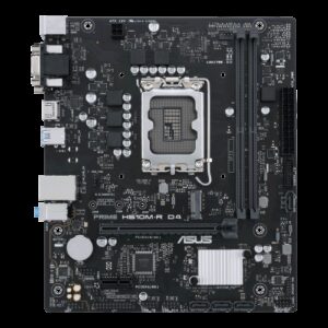 ASUS PRIME H610M-R D4 Intel H610 LGA 1700 micro ATX 4711081758372 | P/N: 90MB1B40-M0ECY0 | Ref. Artículo: 1357493
