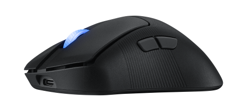 ASUS ROG Keris II Ace Wireless AimPoint Black ratón mano derecha RF Wireless + Bluetooth + USB Type-A Óptico 42000 DPI - Imagen 5
