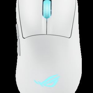 ASUS ROG Keris II Origin WHT ratón Juego mano derecha RF Wireless + Bluetooth + USB Type-A Óptico 42000 DPI 4711387951262 | P/N: 90MP04A0-BMUA10 | Ref. Artículo: 1399826