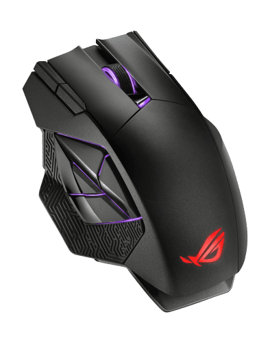 ASUS ROG Spatha X ratón mano derecha RF Wireless+USB Type-A Óptico 19000 DPI - Imagen 4